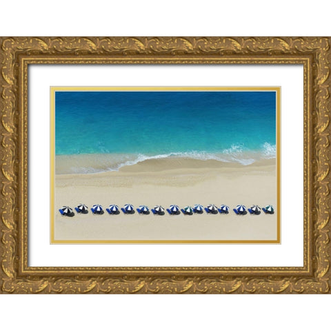 Dabi - Untitled Gold Ornate Wood Framed Art Print with Double Matting by 1x