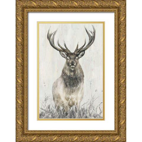 Proud Sinclair Gold Ornate Wood Framed Art Print with Double Matting by Merryn, Bree