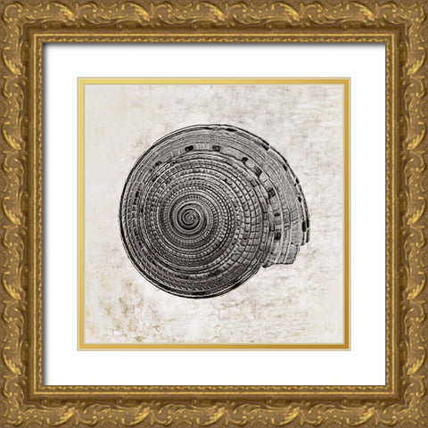 Aquatic Resources I Gold Ornate Wood Framed Art Print with Double Matting by Zalewski, Christine