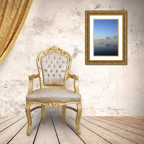 Sunrise Sails Gold Ornate Wood Framed Art Print with Double Matting by Anderson, Brent