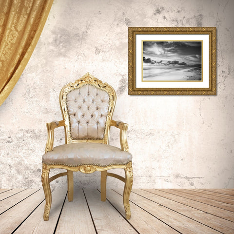 Atlantic Sunrise No. 20 Gold Ornate Wood Framed Art Print with Double Matting by Amoruso, Robert J.