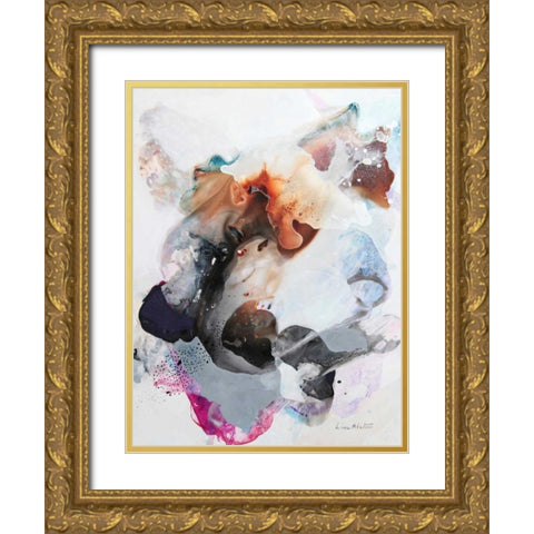 Without Intentions Gold Ornate Wood Framed Art Print with Double Matting by Alattar, Lina