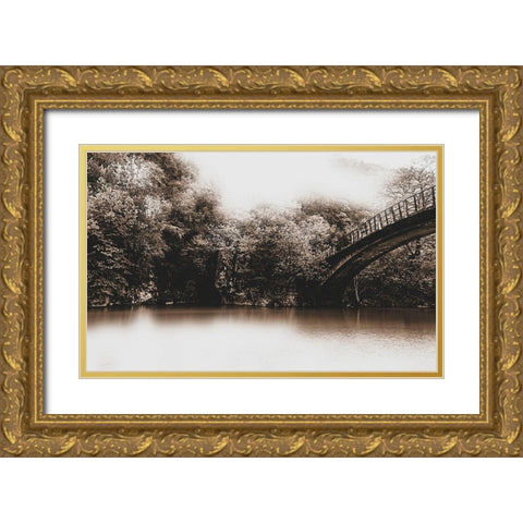 Dreams Gold Ornate Wood Framed Art Print with Double Matting by Artemiadi, Dora