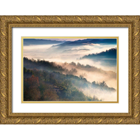 These Magic Moments Gold Ornate Wood Framed Art Print with Double Matting by Artemiadi, Dora
