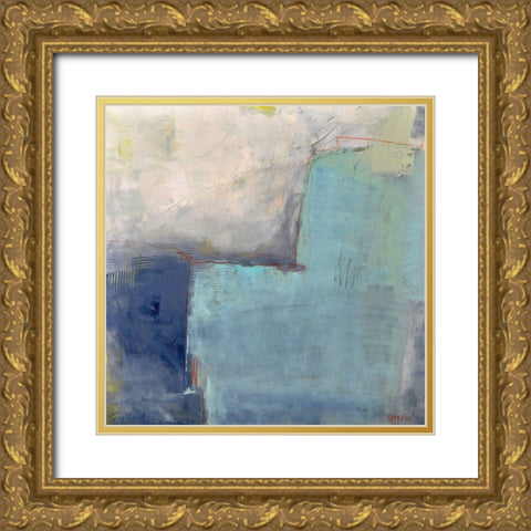 Moment of Happiness Gold Ornate Wood Framed Art Print with Double Matting by Apperlo, Mila