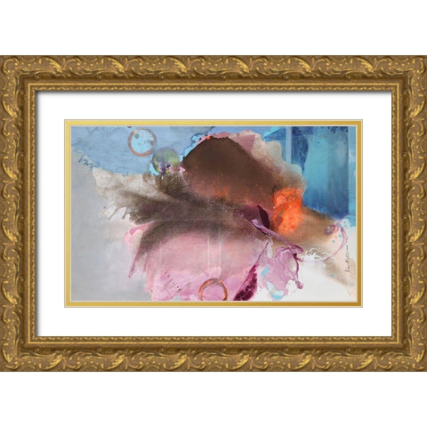 Where You Will Find Me Gold Ornate Wood Framed Art Print with Double Matting by Alattar, Lina
