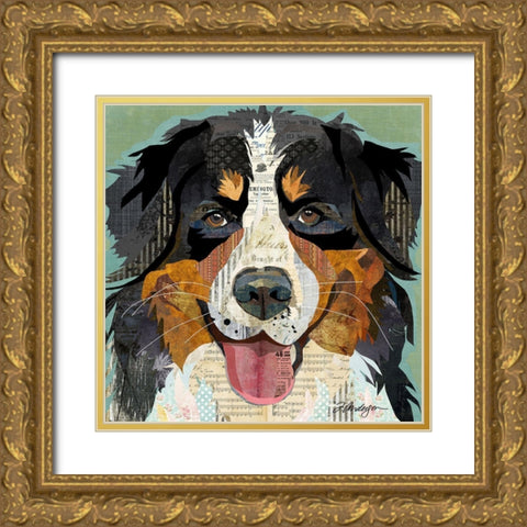 Bernese Gold Ornate Wood Framed Art Print with Double Matting by Anderson, Traci