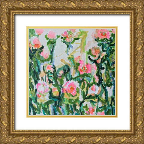 Somewhere Under The Rainbow Gold Ornate Wood Framed Art Print with Double Matting by Anders, Per