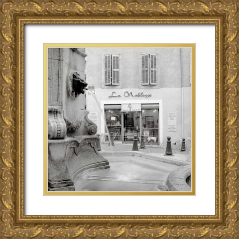 La Noblesse - 2 Gold Ornate Wood Framed Art Print with Double Matting by Blaustein, Alan