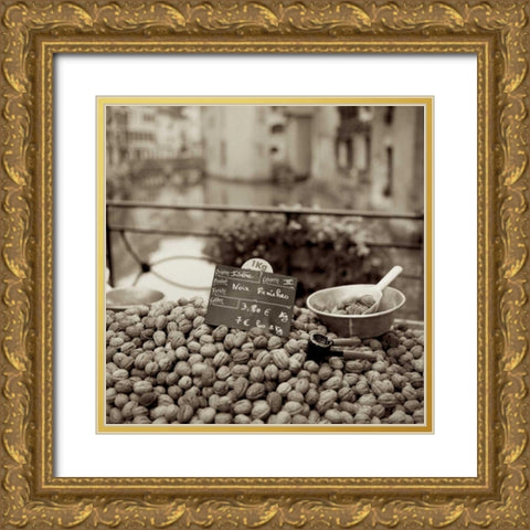 Marketplace - 39 Gold Ornate Wood Framed Art Print with Double Matting by Blaustein, Alan
