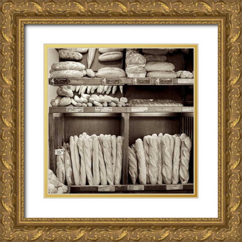 Marketplace - 35 Gold Ornate Wood Framed Art Print with Double Matting by Blaustein, Alan