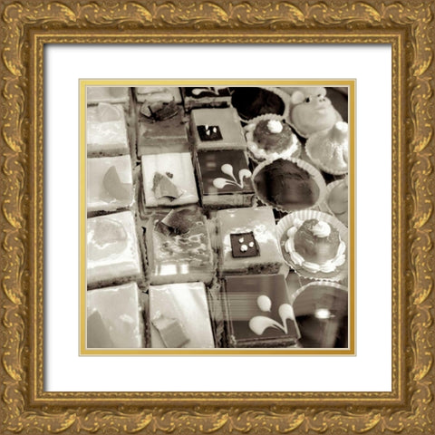 Marketplace - 7 Gold Ornate Wood Framed Art Print with Double Matting by Blaustein, Alan