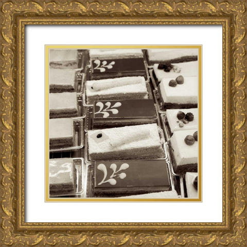 Marketplace - 30 Gold Ornate Wood Framed Art Print with Double Matting by Blaustein, Alan