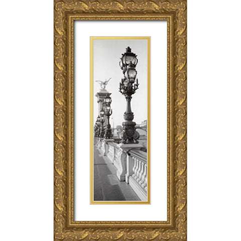 Paris - 10 Gold Ornate Wood Framed Art Print with Double Matting by Blaustein, Alan