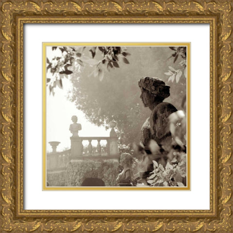 Tuscany - 8 Gold Ornate Wood Framed Art Print with Double Matting by Blaustein, Alan