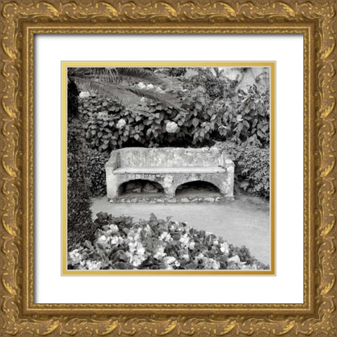 Campagnia - 1 Gold Ornate Wood Framed Art Print with Double Matting by Blaustein, Alan