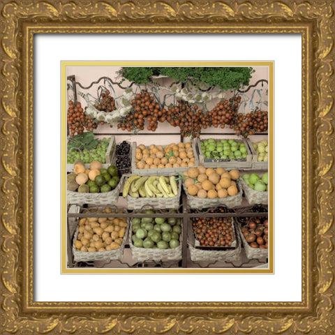 Marketplace - 18 Gold Ornate Wood Framed Art Print with Double Matting by Blaustein, Alan