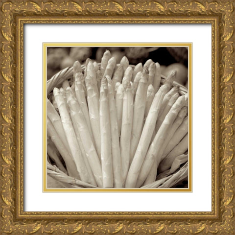 Marketplace - 24 Gold Ornate Wood Framed Art Print with Double Matting by Blaustein, Alan