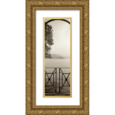 Lombardy - 6 Gold Ornate Wood Framed Art Print with Double Matting by Blaustein, Alan
