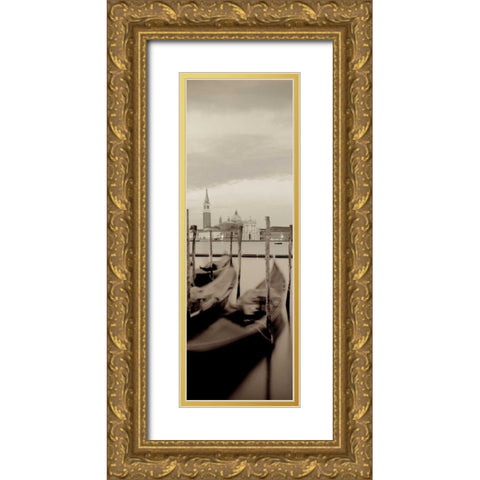 Venezia - 6 Gold Ornate Wood Framed Art Print with Double Matting by Blaustein, Alan