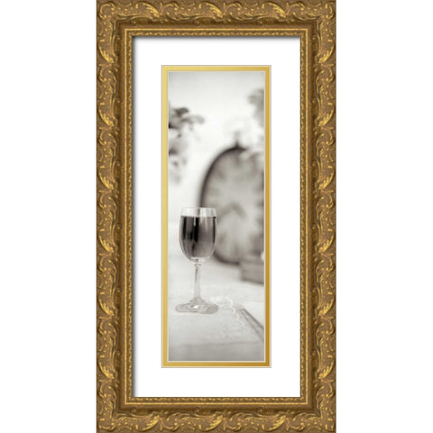 Wine - 5 Gold Ornate Wood Framed Art Print with Double Matting by Blaustein, Alan