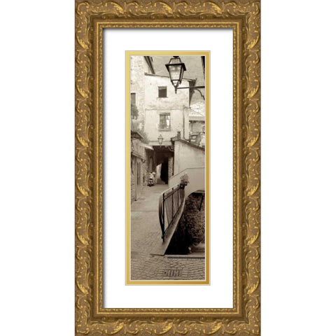 Lombardy - 3 Gold Ornate Wood Framed Art Print with Double Matting by Blaustein, Alan