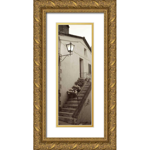 Tuscany - 2 Gold Ornate Wood Framed Art Print with Double Matting by Blaustein, Alan