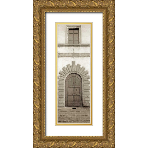 Tuscany - 3 Gold Ornate Wood Framed Art Print with Double Matting by Blaustein, Alan