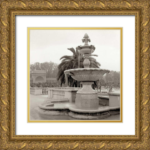 Golden Gate Park - 5 Gold Ornate Wood Framed Art Print with Double Matting by Blaustein, Alan