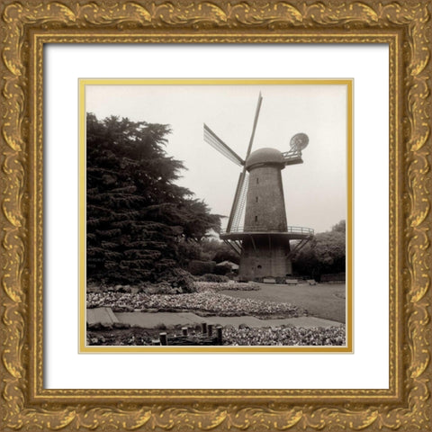 Golden Gate Park - 7 Gold Ornate Wood Framed Art Print with Double Matting by Blaustein, Alan