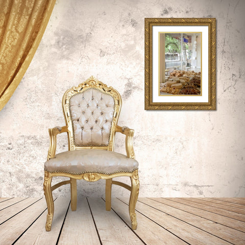 MaraÃ¢â‚¬â„¢s Pastry - 140 Gold Ornate Wood Framed Art Print with Double Matting by Blaustein, Alan