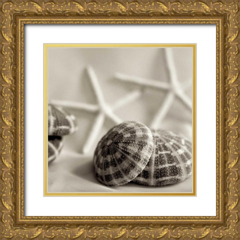 Crystal Harbor - 20 Gold Ornate Wood Framed Art Print with Double Matting by Blaustein, Alan