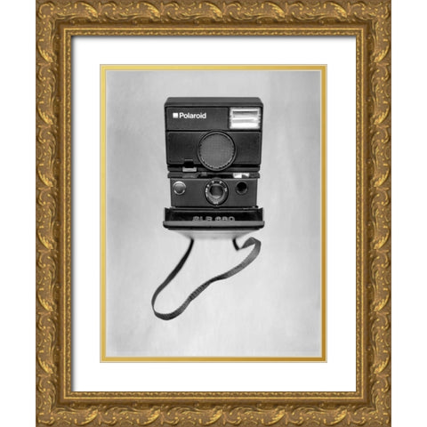 Retro Point and Shoot - 14 Gold Ornate Wood Framed Art Print with Double Matting by Blaustein, Alan