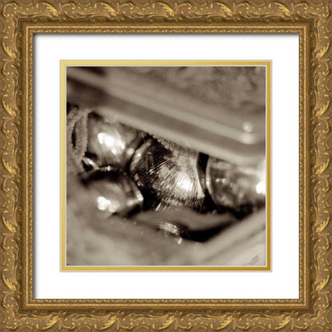 Holiday - 4 Gold Ornate Wood Framed Art Print with Double Matting by Blaustein, Alan