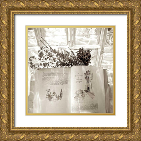 Holiday - 10 Gold Ornate Wood Framed Art Print with Double Matting by Blaustein, Alan