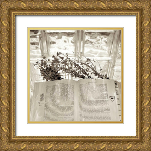 Holiday - 9 Gold Ornate Wood Framed Art Print with Double Matting by Blaustein, Alan