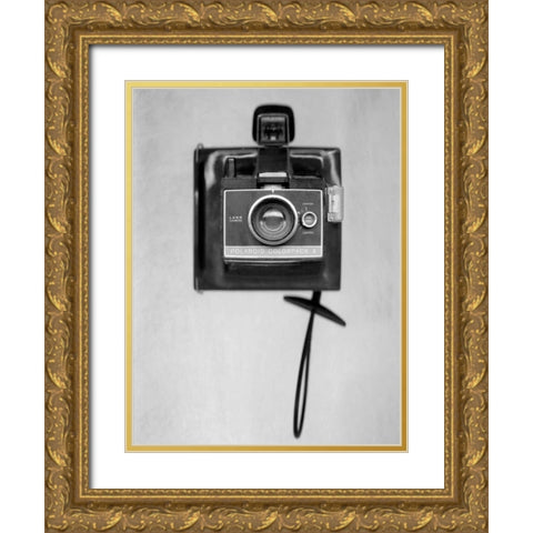 Retro Point and Shoot - 5 Gold Ornate Wood Framed Art Print with Double Matting by Blaustein, Alan