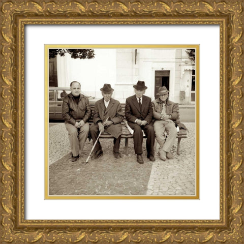 Granada - 2 Gold Ornate Wood Framed Art Print with Double Matting by Blaustein, Alan