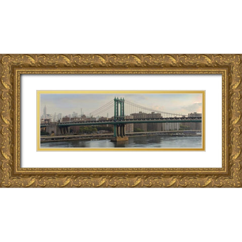 Spirit 2015 Gold Ornate Wood Framed Art Print with Double Matting by Blaustein, Alan