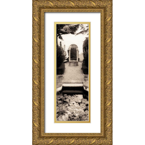 Casa de Ovandos Gold Ornate Wood Framed Art Print with Double Matting by Blaustein, Alan