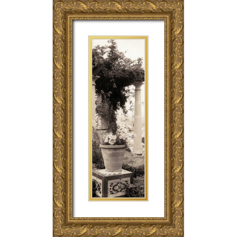 Jardin Botanico Gold Ornate Wood Framed Art Print with Double Matting by Blaustein, Alan