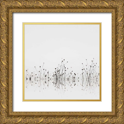 Reflections Gold Ornate Wood Framed Art Print with Double Matting by Bell, Nicholas