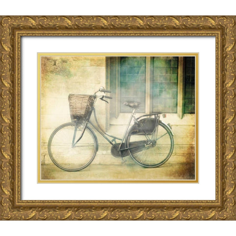 Ride Away Gold Ornate Wood Framed Art Print with Double Matting by Bevan, Keri