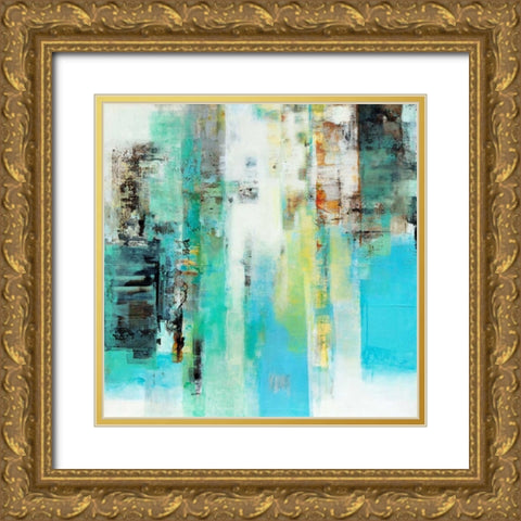 Serie Caminos #22 Gold Ornate Wood Framed Art Print with Double Matting by Benedicto, Ines
