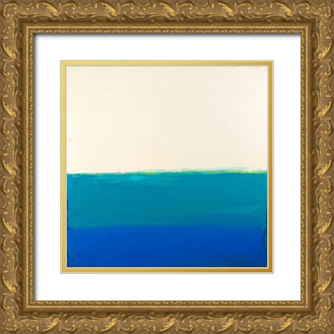 Above and Below Gold Ornate Wood Framed Art Print with Double Matting by Bishop, Don
