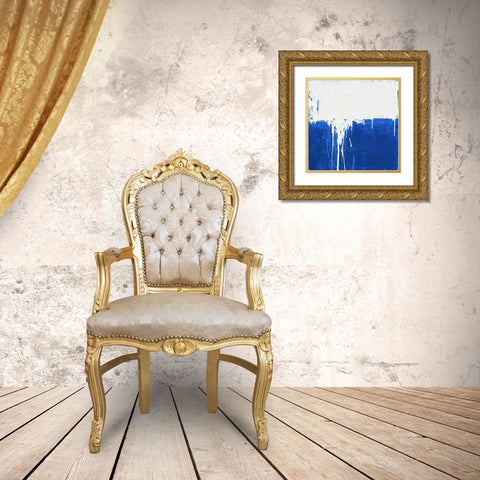 Escape Gold Ornate Wood Framed Art Print with Double Matting by Bishop, Don
