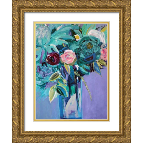 Rejuvenation Gold Ornate Wood Framed Art Print with Double Matting by Brewer, Jacqueline