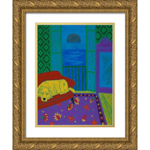 Dreaming of Possibilities Gold Ornate Wood Framed Art Print with Double Matting by Bond, Angela