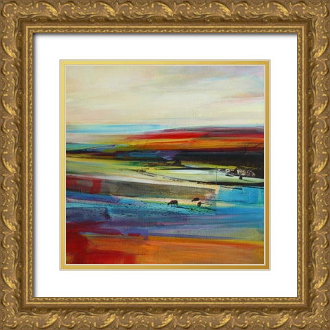 Crimsworth Dean Beck #4 Gold Ornate Wood Framed Art Print with Double Matting by Boyce, Kate