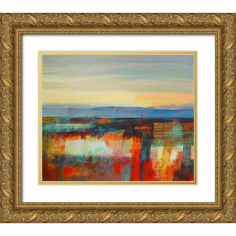 Early Morning Light-Wadsworth Moor Gold Ornate Wood Framed Art Print with Double Matting by Boyce, Kate
